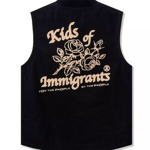 Kids of Immigrants Vest - Black, M